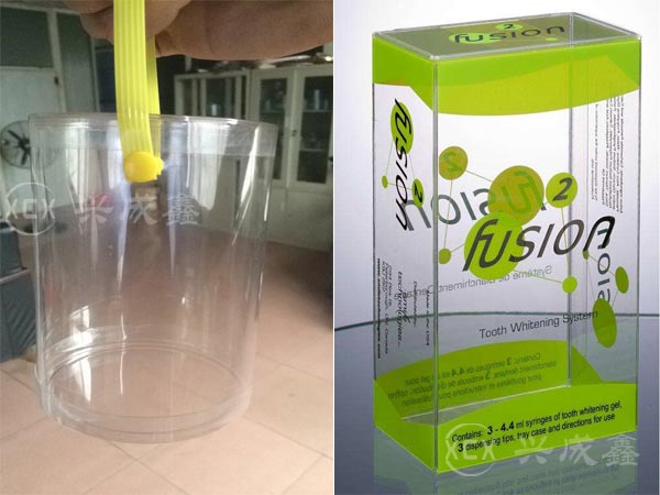 塑料圆筒与塑料折盒
